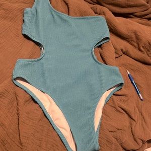 Pink swimsuit